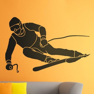 Трафарет «Лыжник»