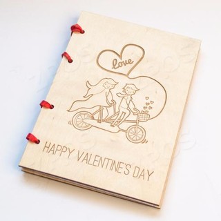 Блокнот Happy Valentine's day и Love