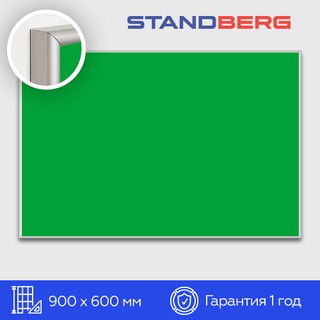 Зеленая магнитно-маркерная доска 60х90 см Standberg