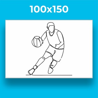 Тактическая доска для баскетбола 100х150 см Standberg